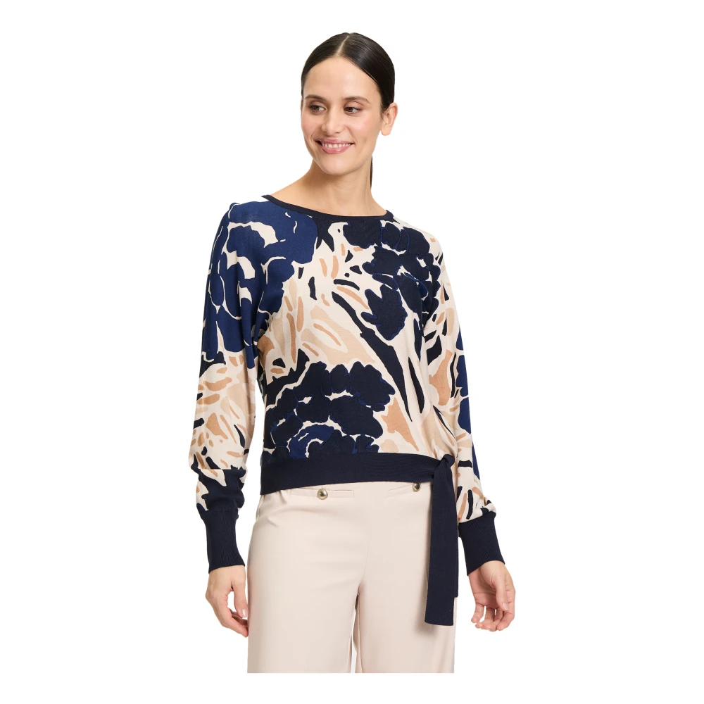 Betty Barclay Bloemen Batwing Sweater Multicolor Dames