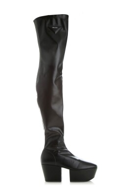 black-leather-platform-ankle-boots