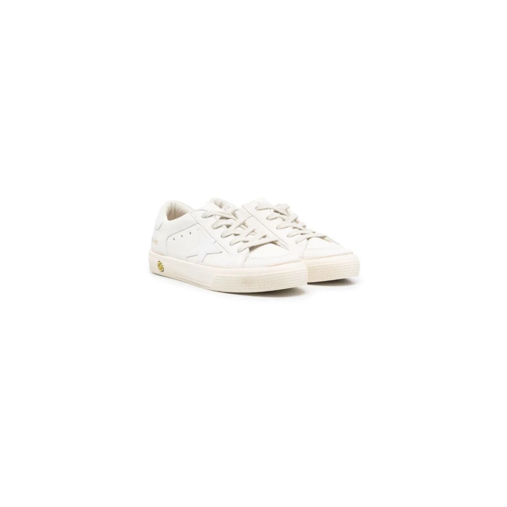 Golden Goose Nappa Suede Star Heel Sneakers White, Pojke