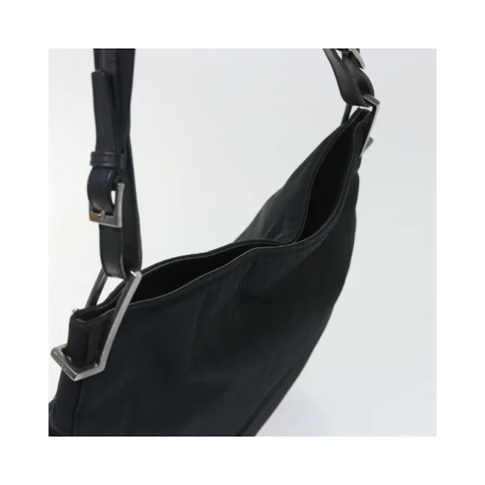 Gucci Vintage Pre-owned Nylon gucci-bags Black Dames