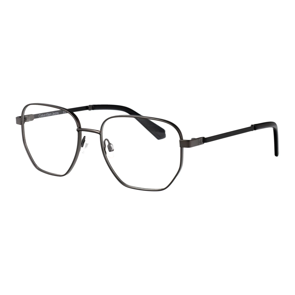 Calvin Klein Jeans Unisex Gray Glasses, 54 Mm, Stylish Optical Ckj25203 Eyewear