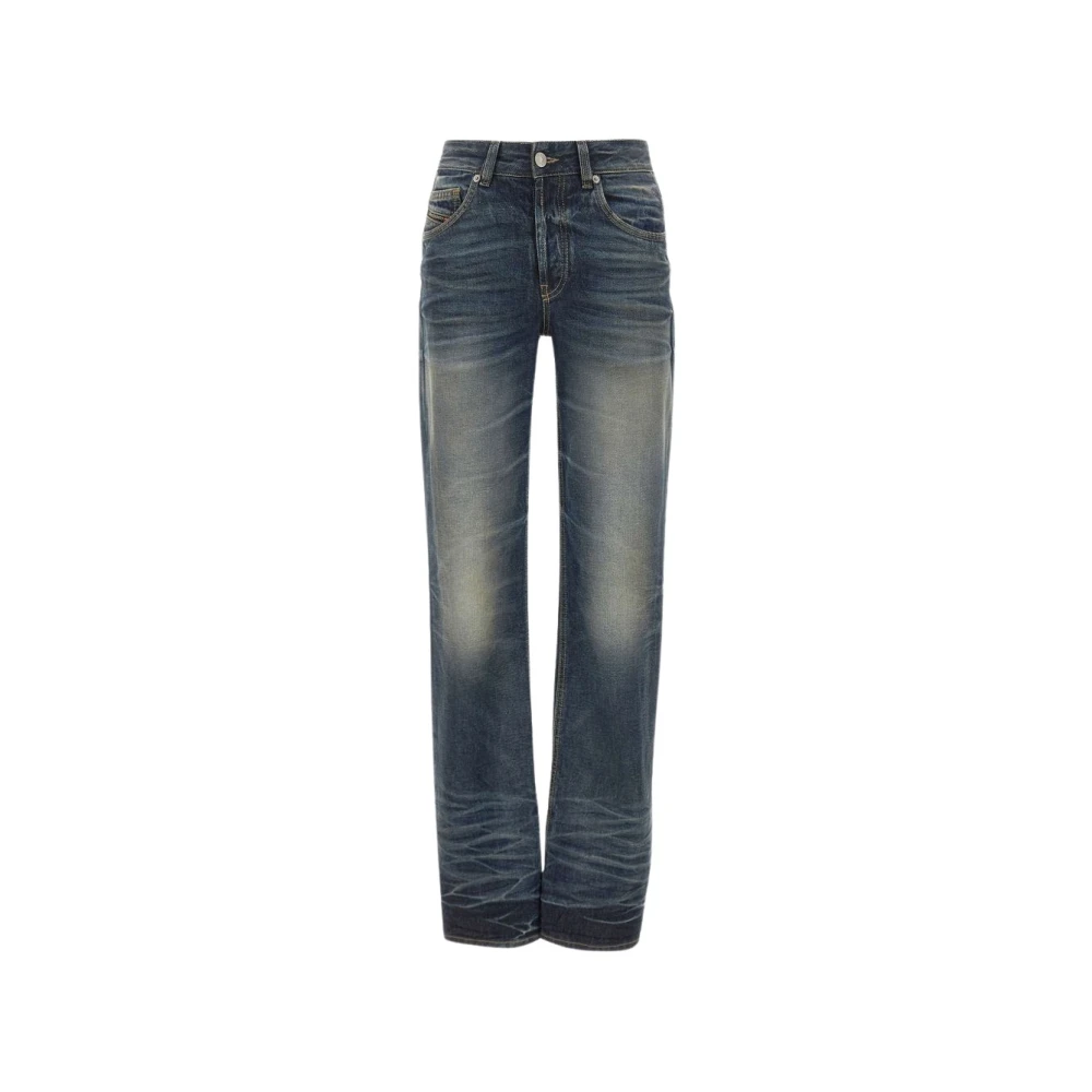 Diesel D-Heel-Fsj3 Jeans - Female - Straight Fit Jeans - Blue - W26 - Jeans