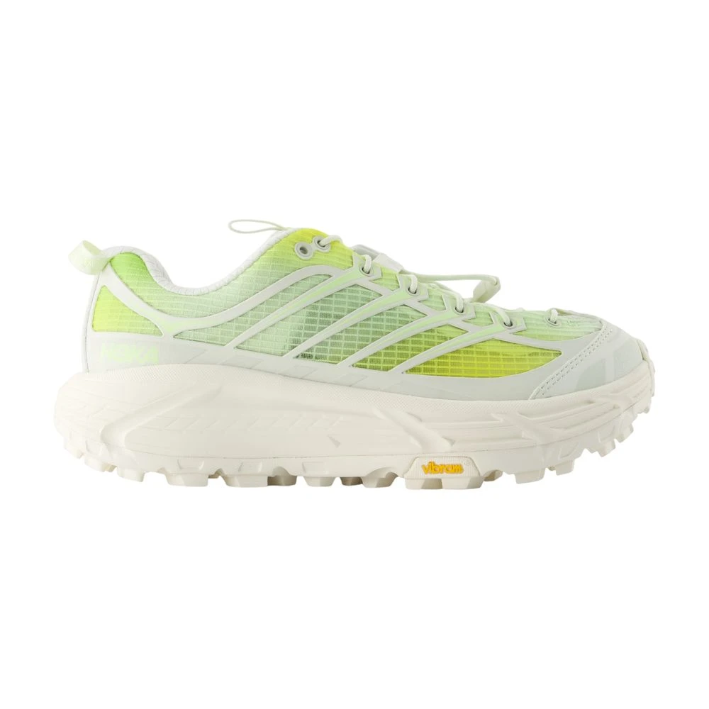 Hoka One One Green Mesh Trainers U Mafate Three2 - Male - Outdoor Shoes - 4 Uk - Sport
