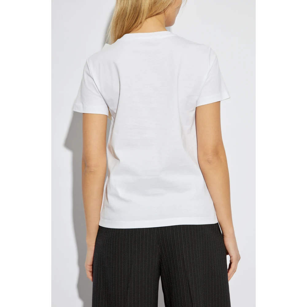 Max Mara T-shirt Papaia White Dames