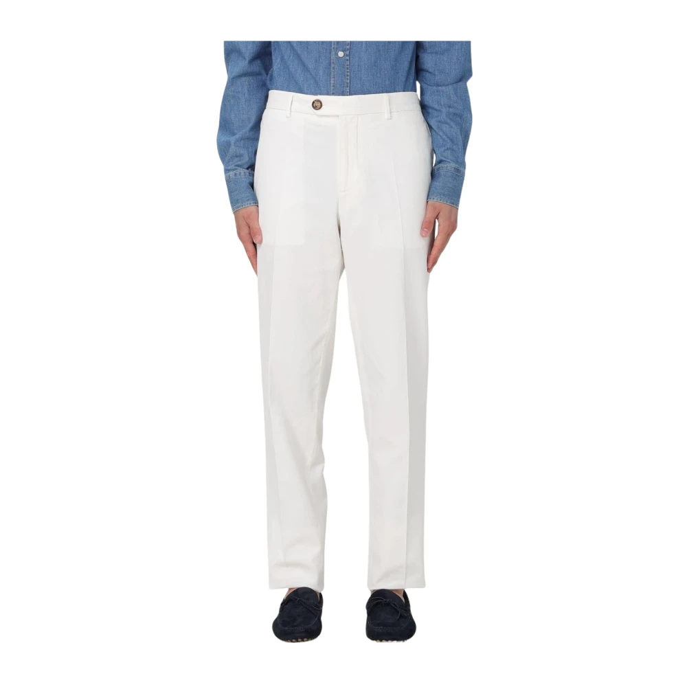 Trousers > Straight Trousers - - Brunello Cucinelli - Modalova