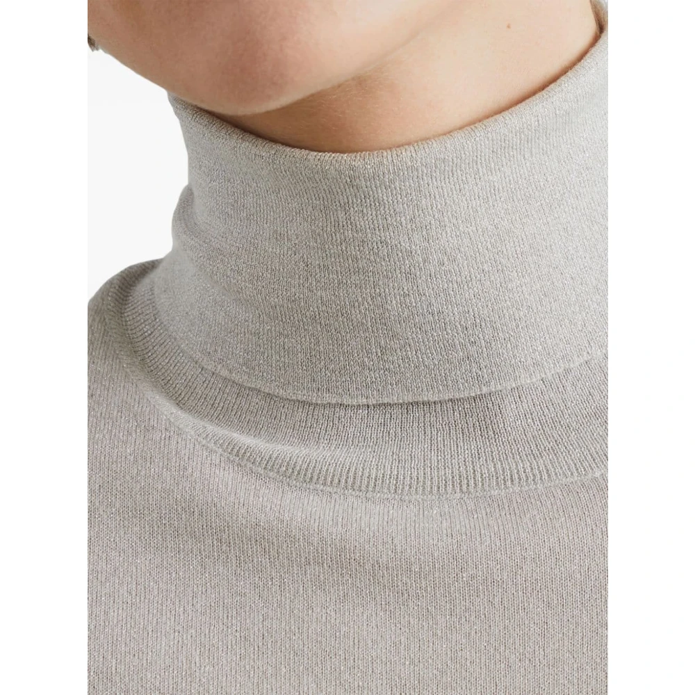 BRUNELLO CUCINELLI Luxe Sweaters Collectie Beige Dames