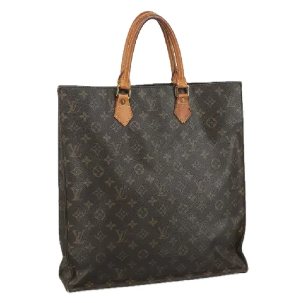 Louis Vuitton Vintage Pre-owned Canvas handbags Brown Dames