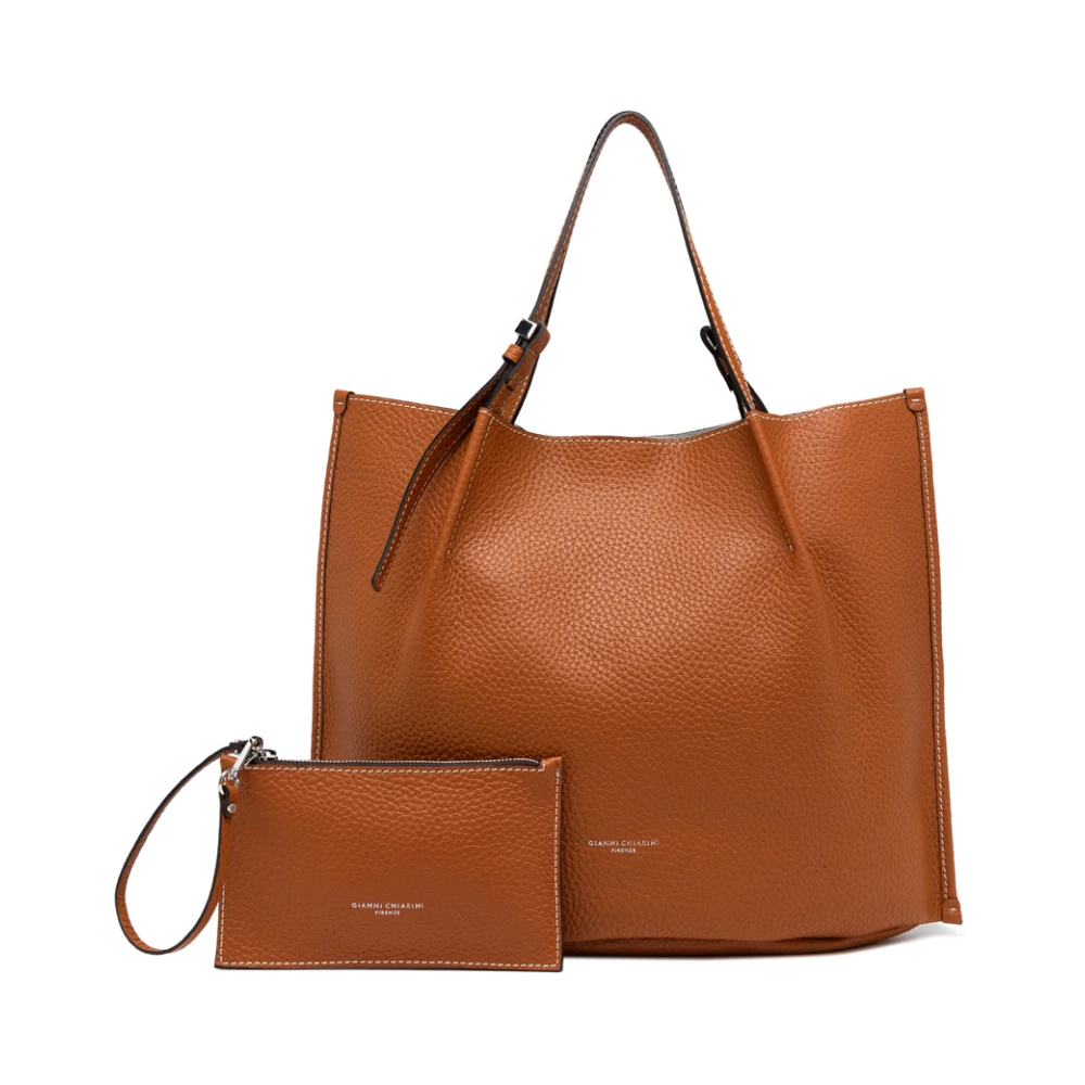 Gianni Chiarini Schoudertas met magnetische knoop Brown Dames
