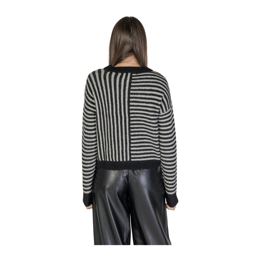Vero Moda Gestreepte Gebreide Trui Multicolor Dames