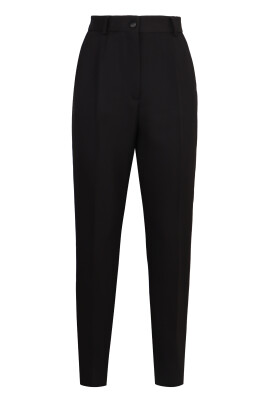 pantalon-en-gabardine-avec-details-en-satin