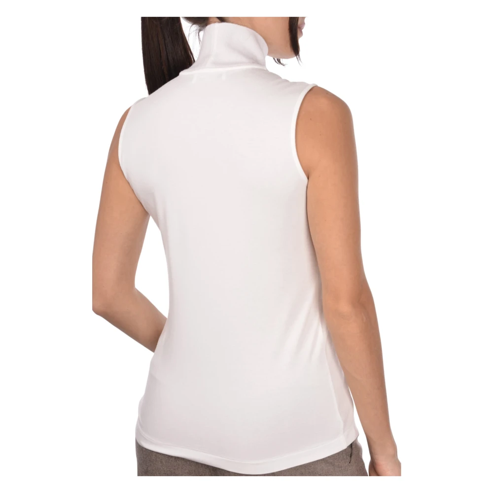 Gran Sasso Stijlvolle Lupetto Trui White Dames
