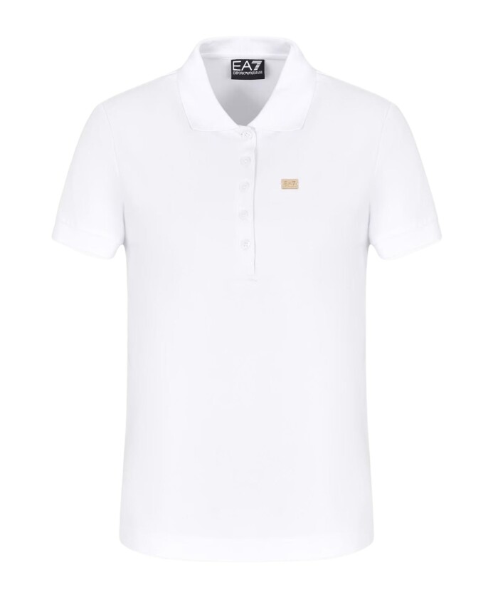 polo-blanc-en-coton-stretch