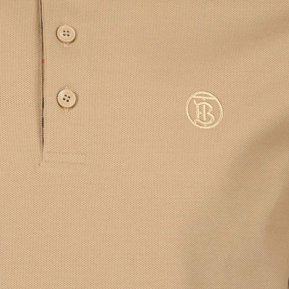 Burberry Klassieke Polo Shirt Beige Heren