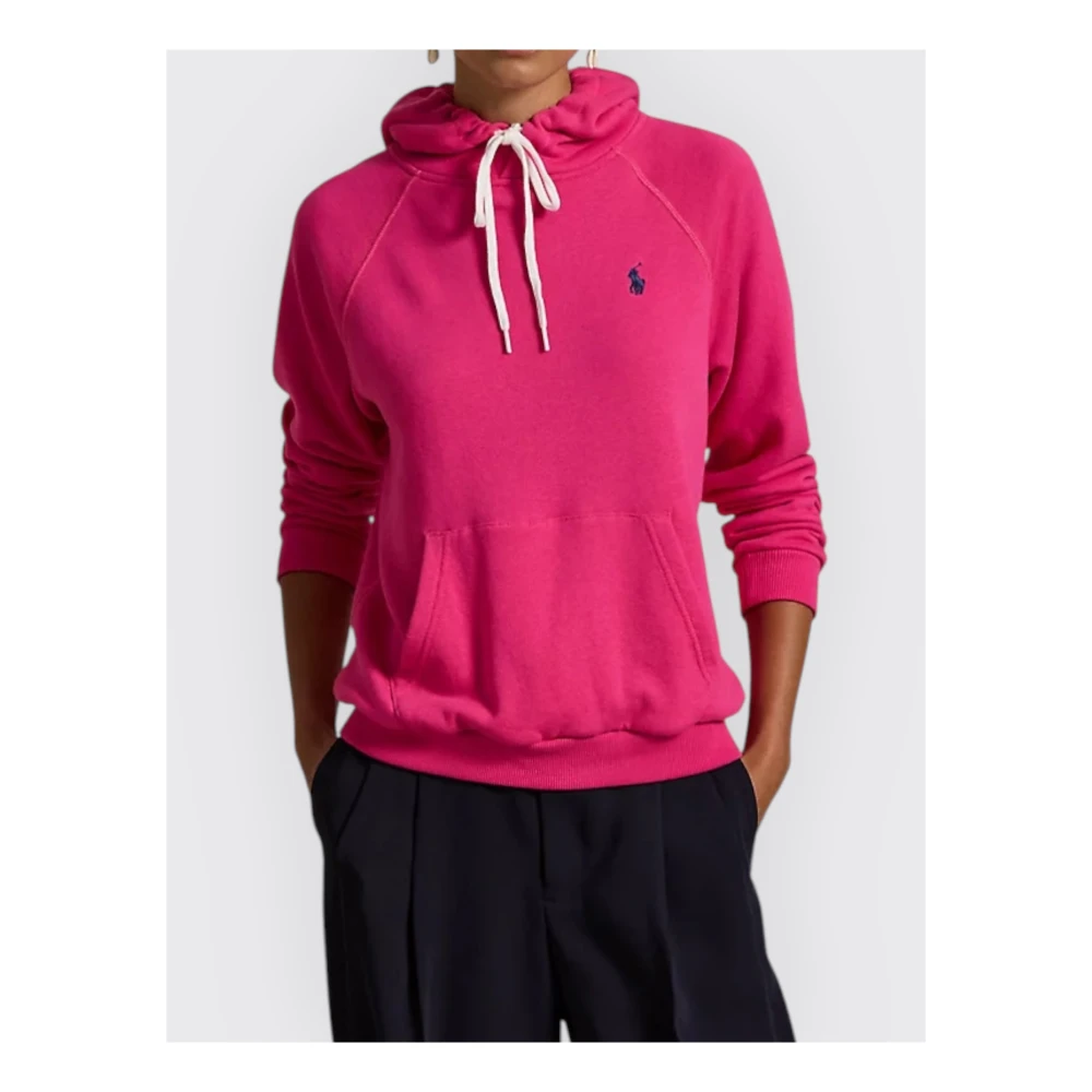 Polo Ralph Lauren Fleece hoodie Pink Dames