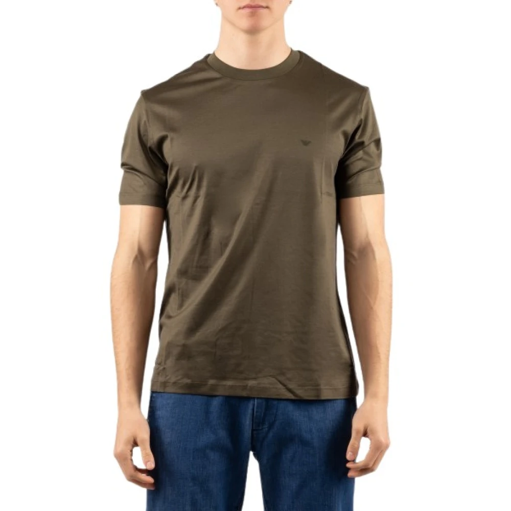 Emporio Armani Uomo Verde - T-Shirt - Tops - M