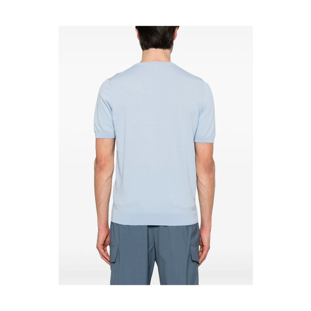 Tagliatore T-shirt Blue Heren