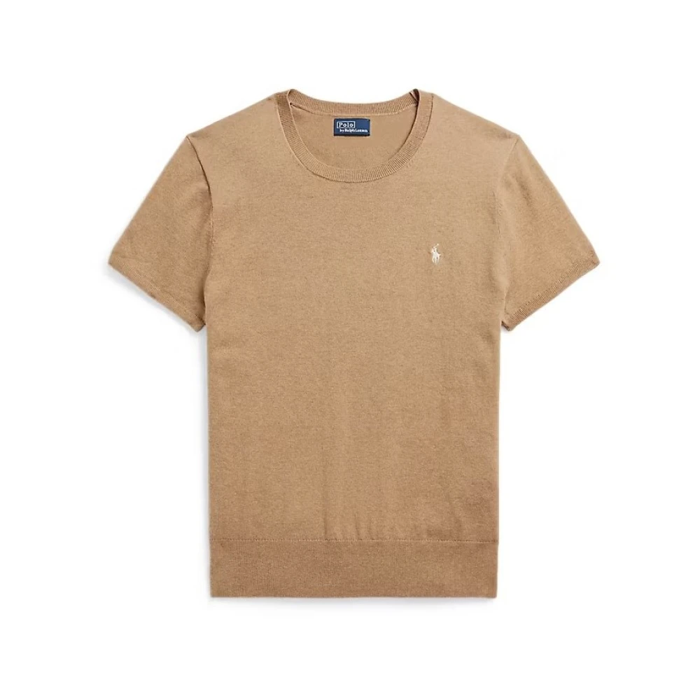 Polo Ralph Lauren Women's Beige Round-Neck Knitwear, Xs, Vesta Knitwear