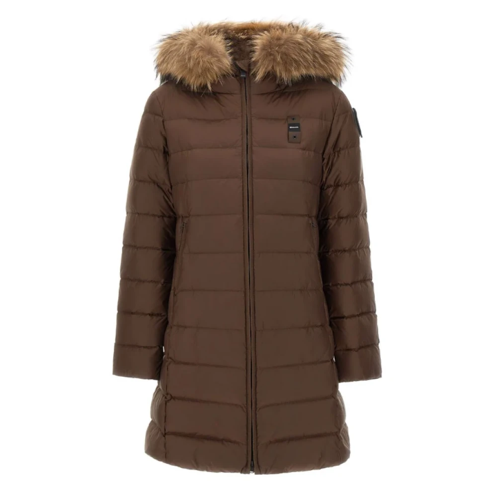 Blauer Donna Marrone - Piumino Lungo Kristin - Jackets - S