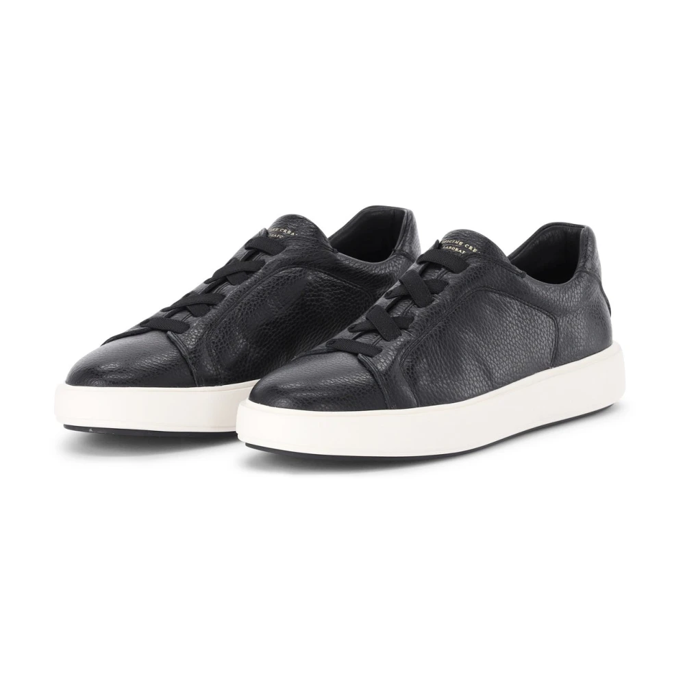 Officine Creative Leather Sneakers Heren Schoenen Zwart