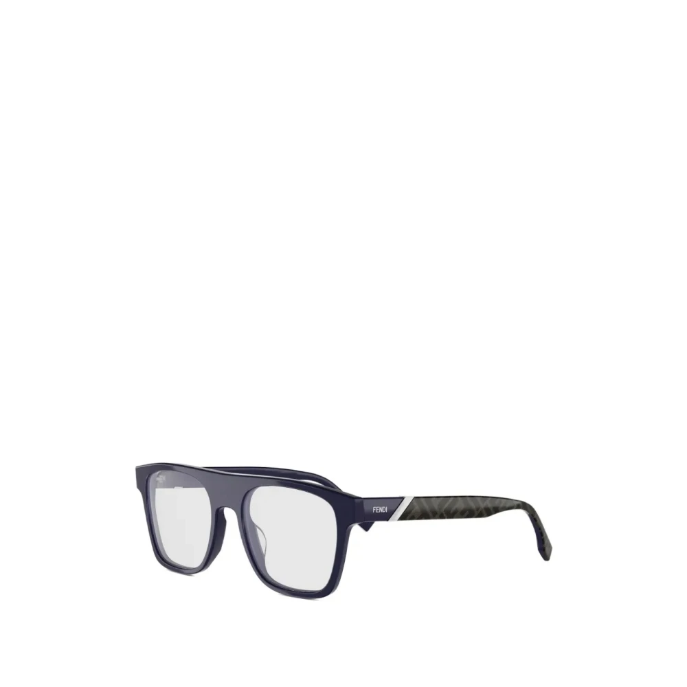 Fendi Men's Blue Glasses, 53 Mm, Eyeglasses