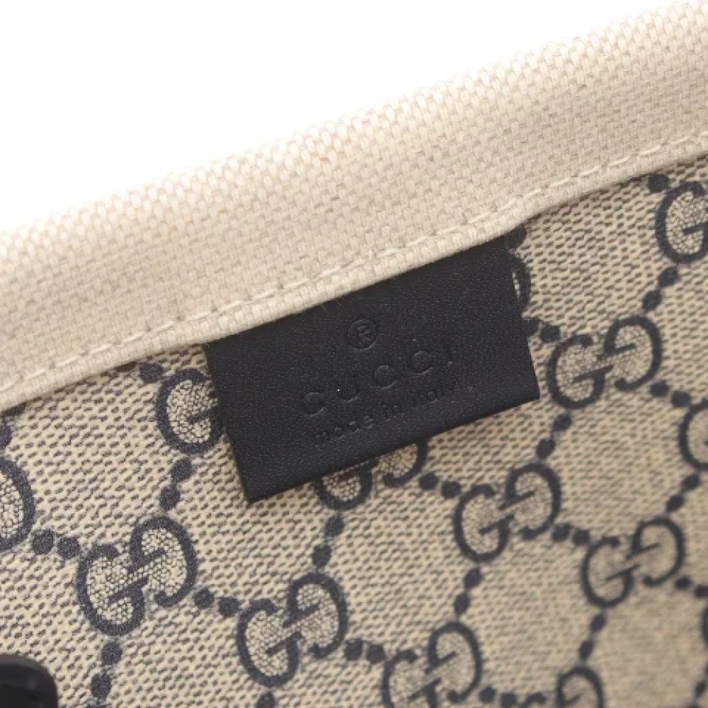 Gucci Vintage Pre-owned Canvas totes Beige Dames