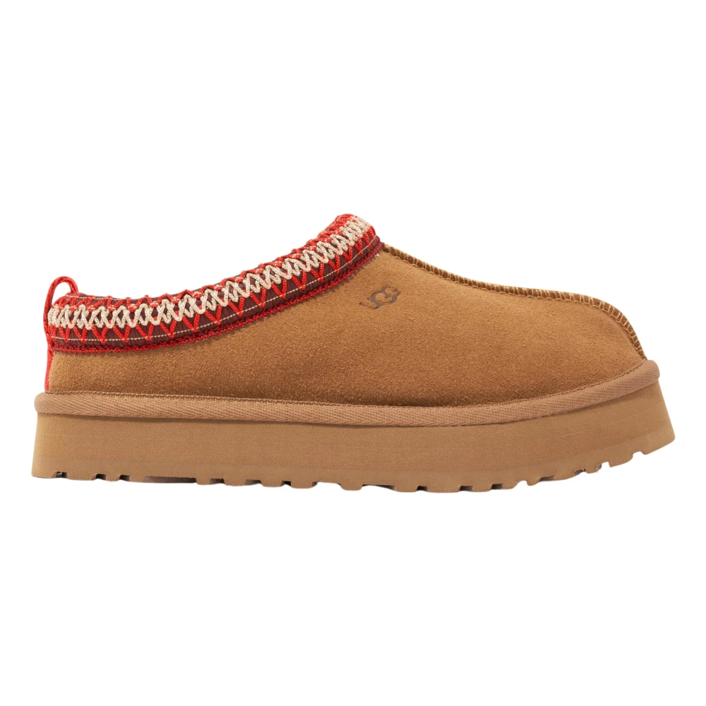 Ugg Girls Brown Kids Indoor Shoes, 35 Eu, Tazz Slippers In