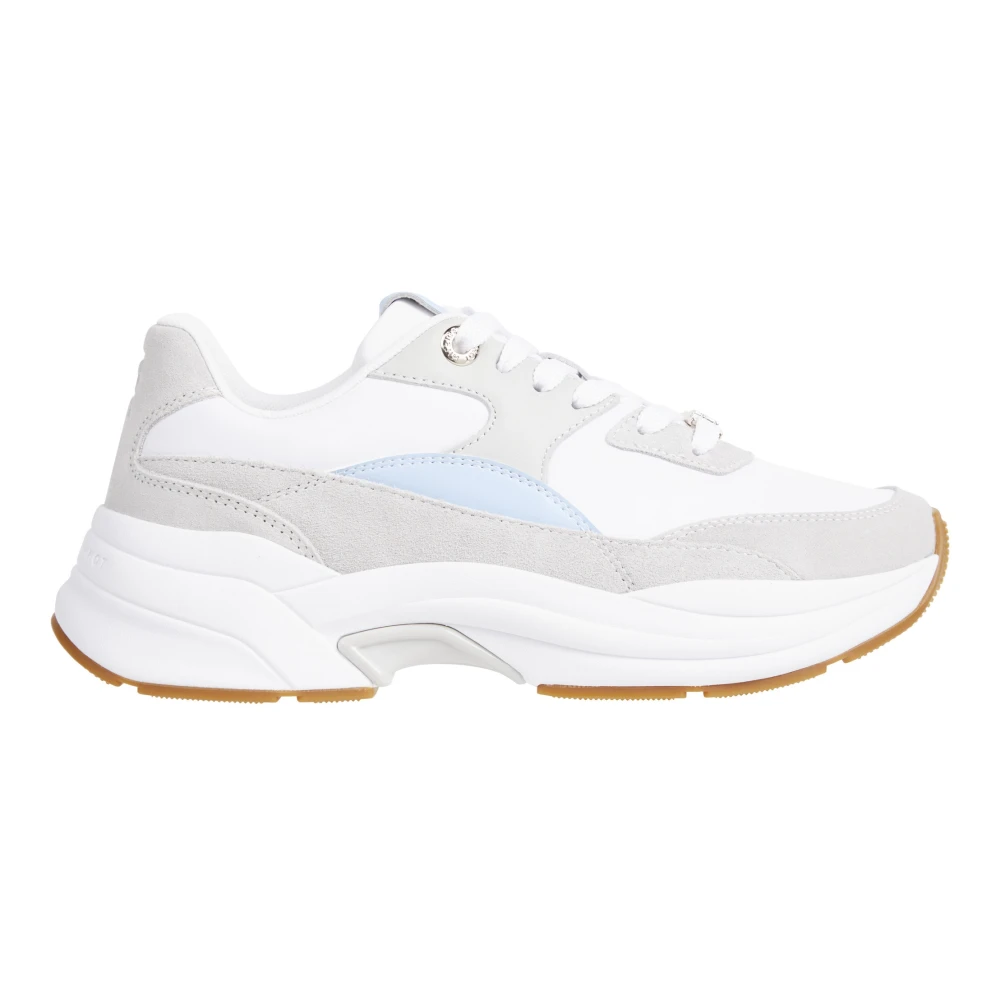 Tommy Hilfiger Witte Sneakers voor Vrouwen Ss24 Dames Schoenen