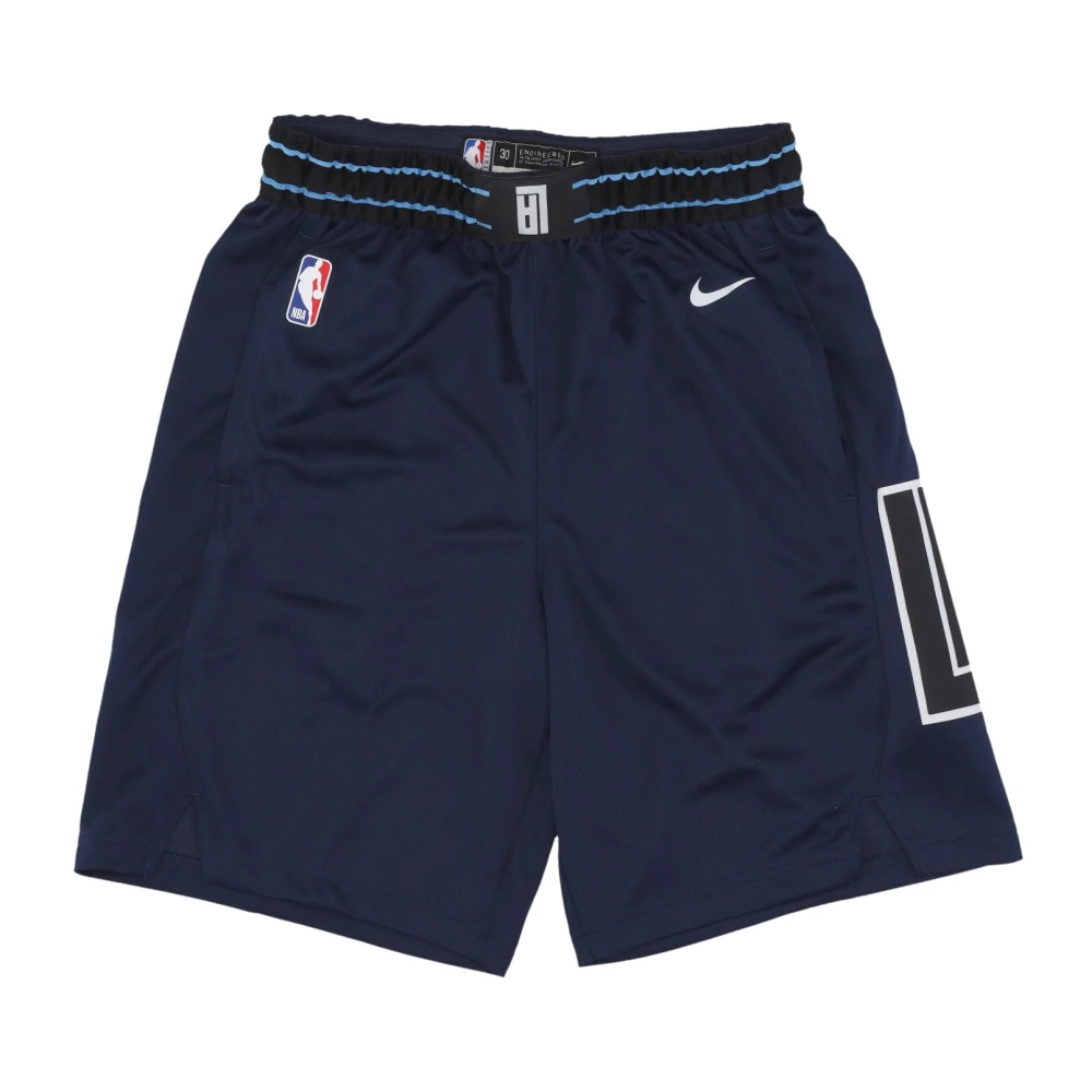 Nike City Edition 23 Basketball Shorts Blue Heren