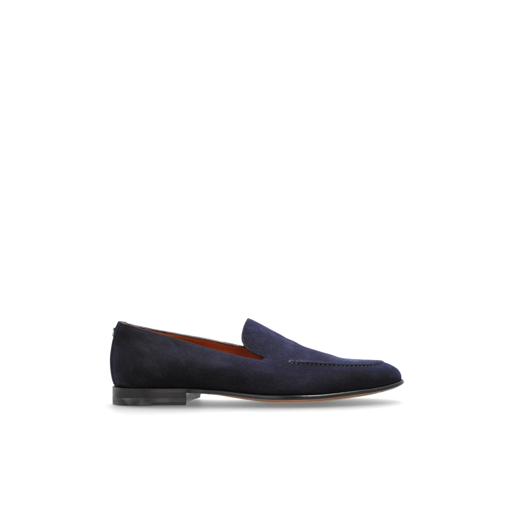 Dolce & Gabbana Men's Blue Suede Shoes Split - Loafers - 6 Uk - Shoes