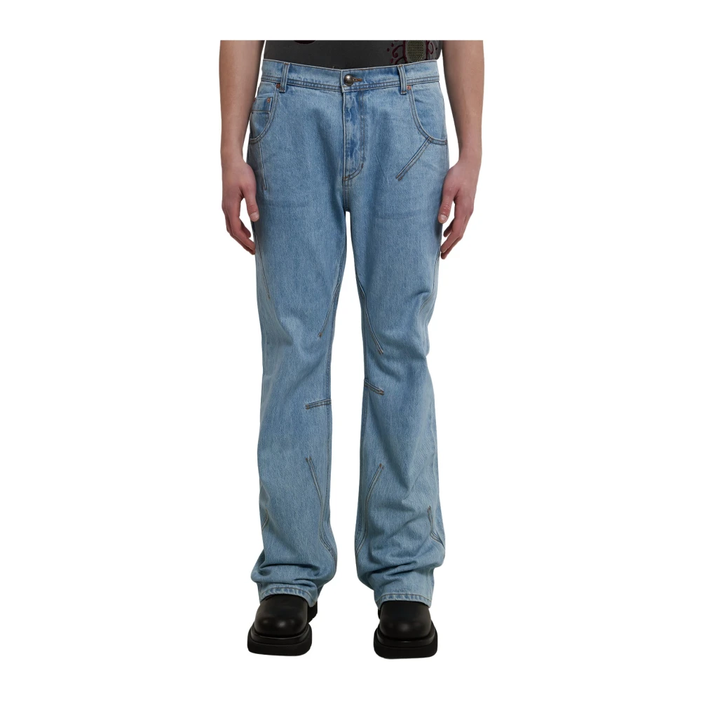 Andersson Bell Straight Jeans Blue Heren