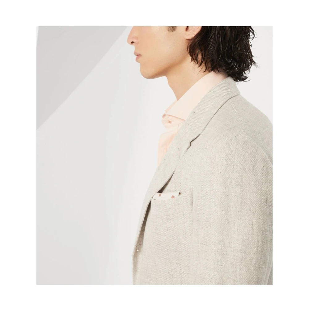BRUNELLO CUCINELLI Stijlvolle Jassen Collectie Gray Heren