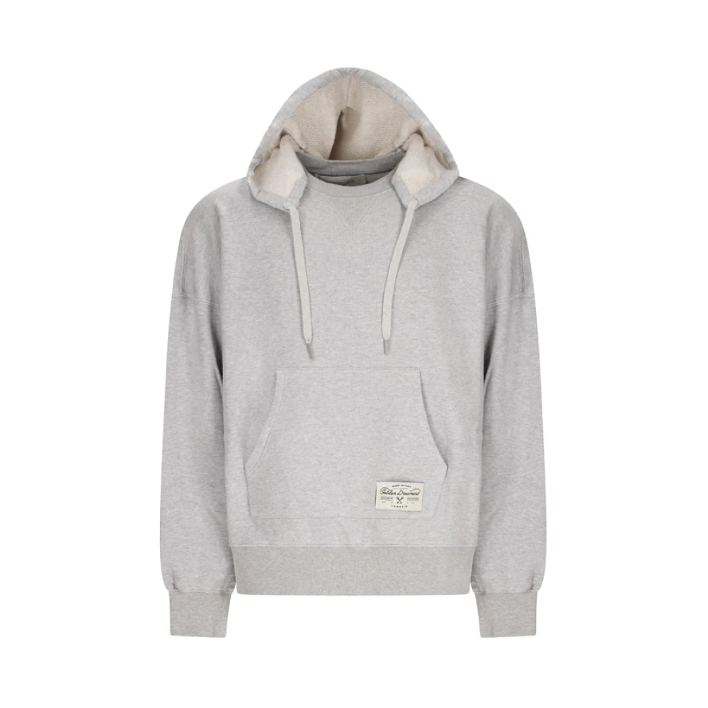 Golden Goose Kvinno Grå Sweatshirts & Hoodies Dam, M, Unisex Journey Hoodie