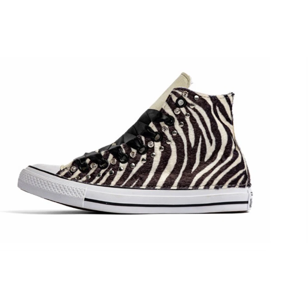 Converse Allstar Custom Dames Schoenen Zwart