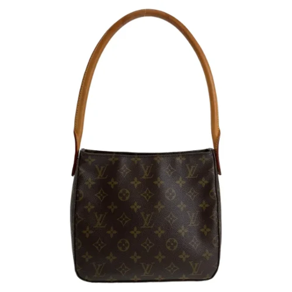 Louis Vuitton Vintage Pre-owned Canvas shoulder-bags Brown Dames