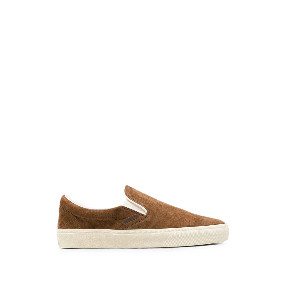 Tom Ford Sneakers Heren Schoenen Bruin