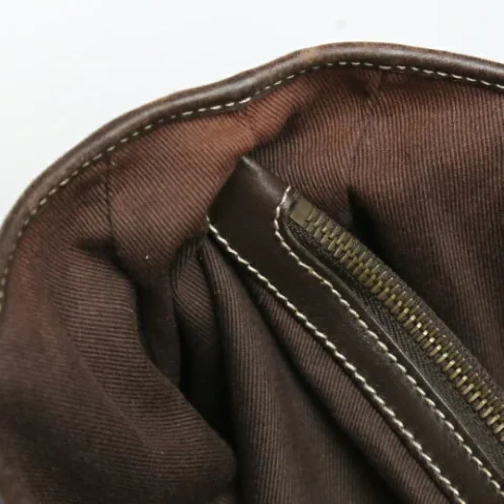 Celine Vintage Pre-owned Fabric celine-bags Beige Dames