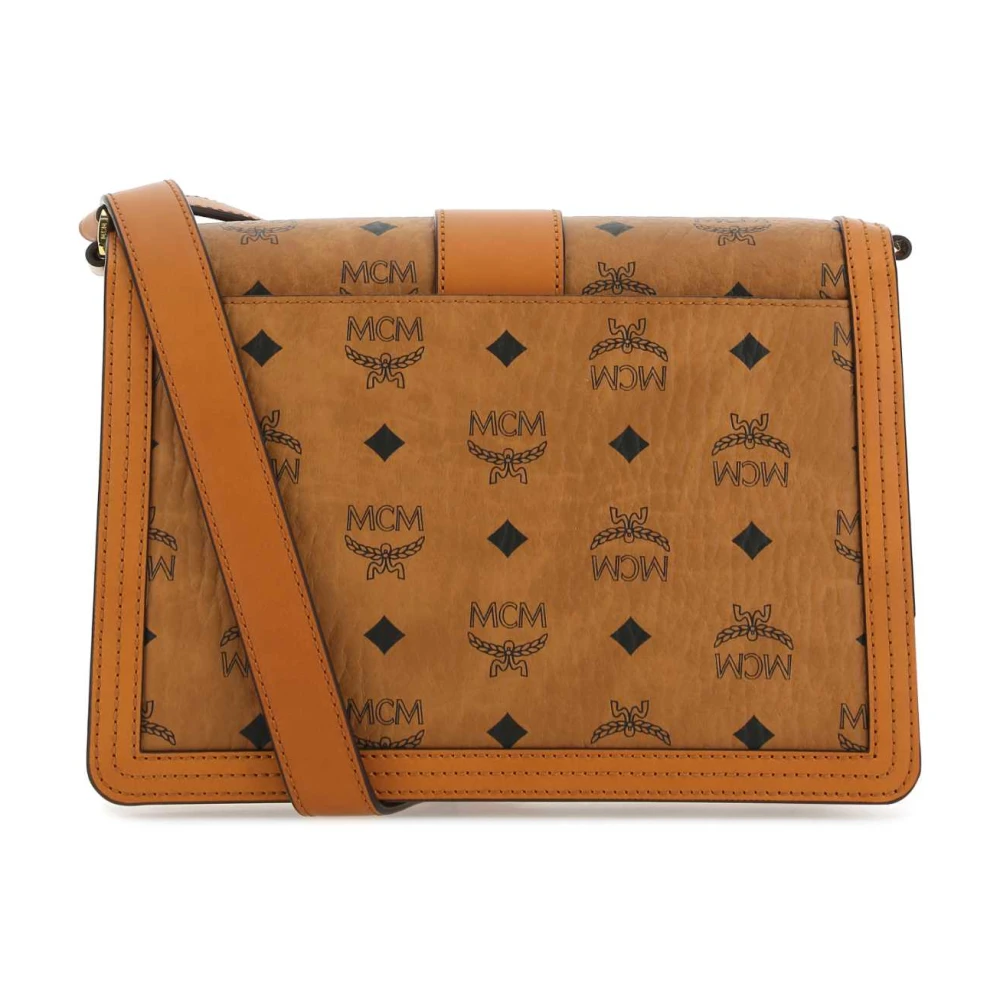 MCM Stijlvolle Tracy Crossbody Tas Brown Dames
