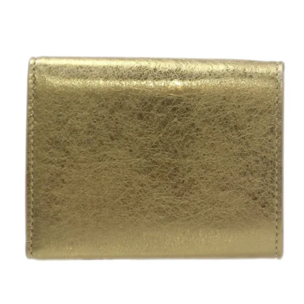 Bvlgari Vintage Pre-owned Fabric wallets Yellow Dames