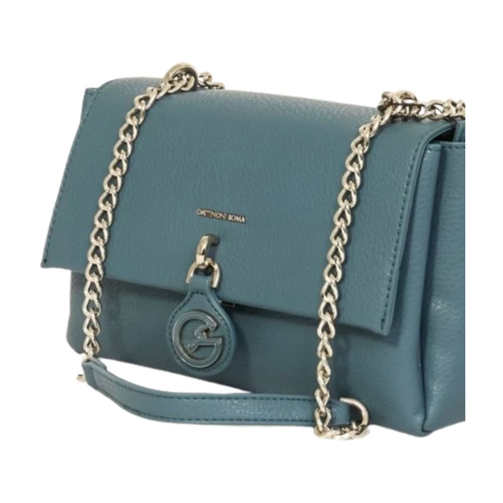 Gattinoni Zachte Flap Tas voor Vrouwen Blue Dames