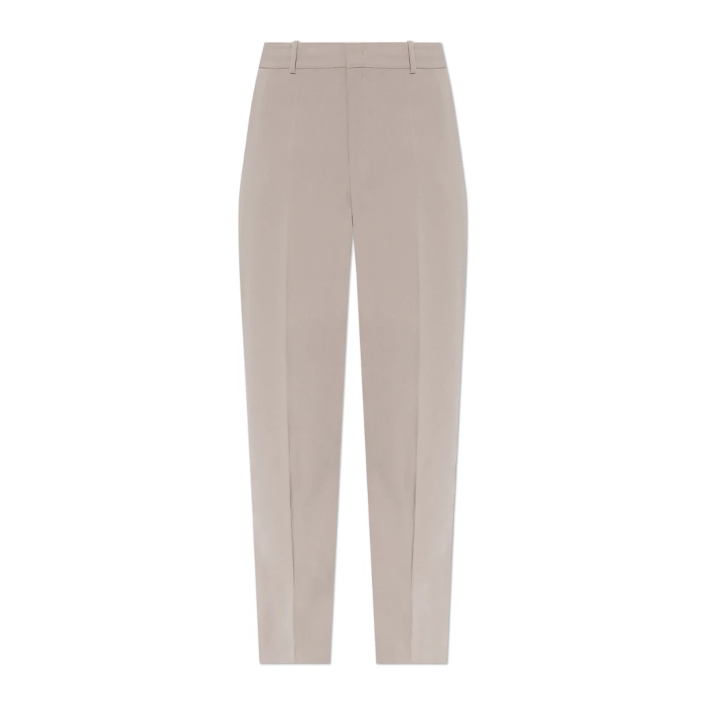 Theory Cinder Relax Broek Beige Dames