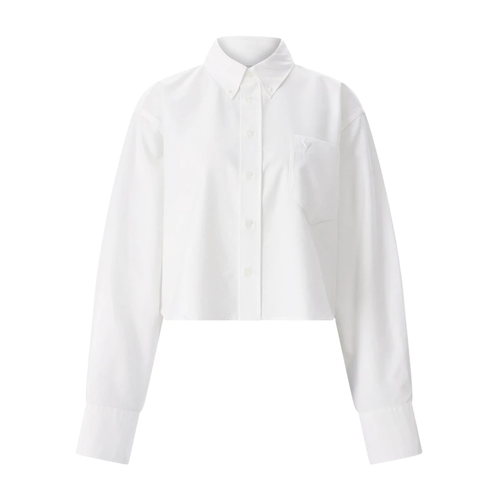 Ami Paris Donna Bianco Camicette L, New,