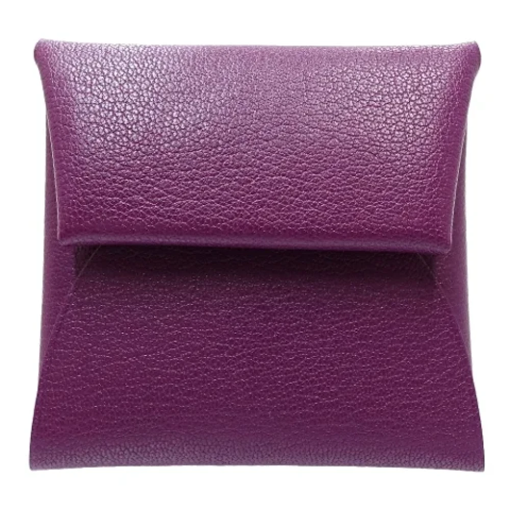 Hermès Vintage Pre-owned Leather key-holders Purple Dames