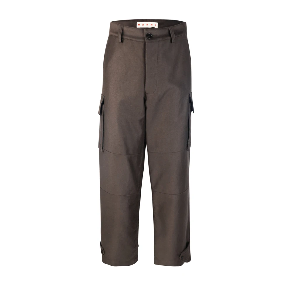 Marni Cargo Bruine Broek Brown Heren