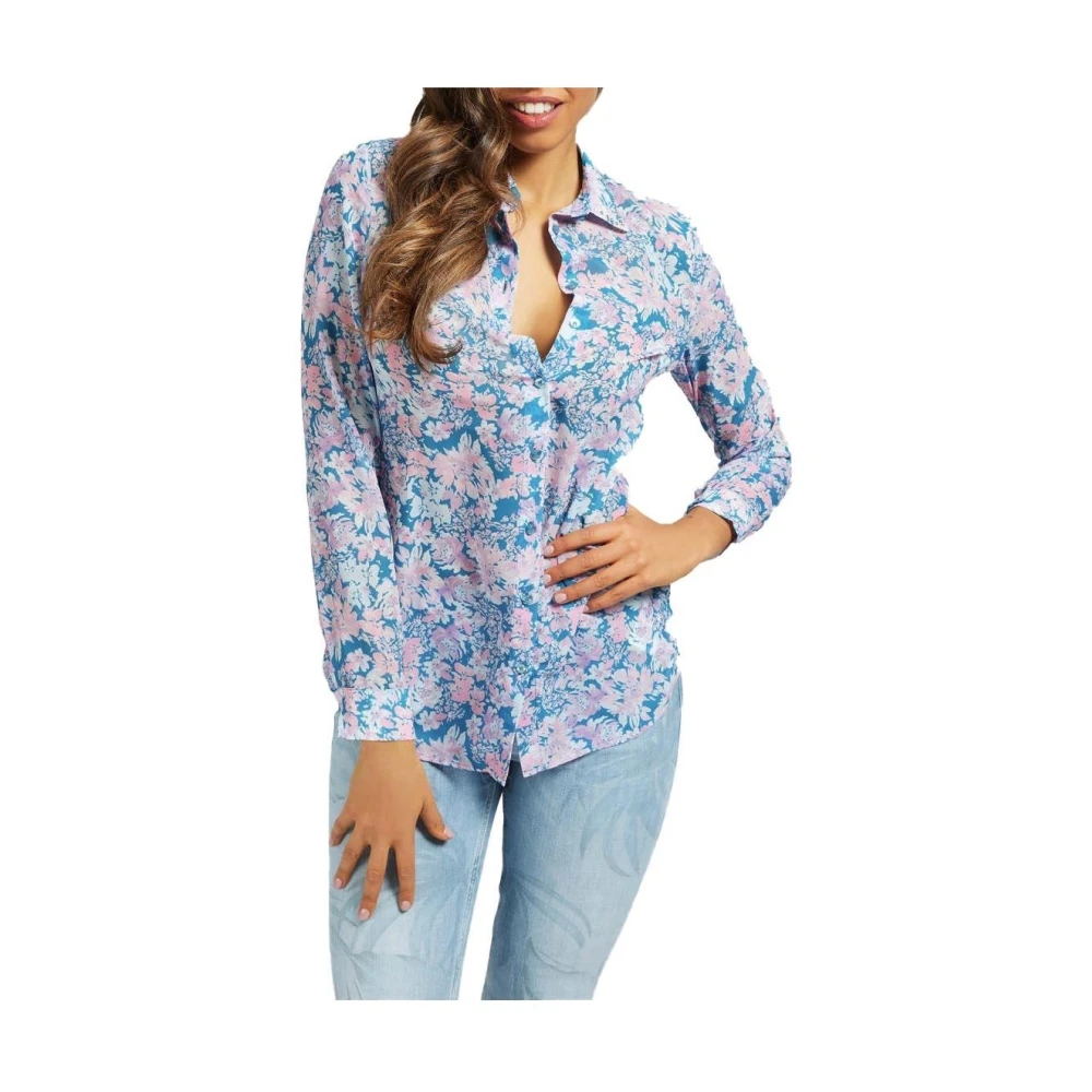 Guess Lange mouwen shirt Multicolor Dames