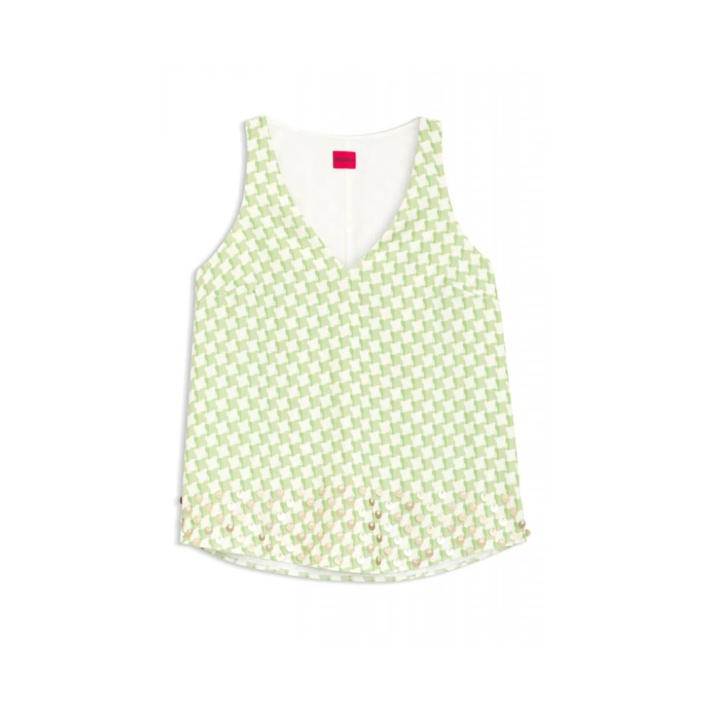 Hugo Donna Verde Top, S, New,