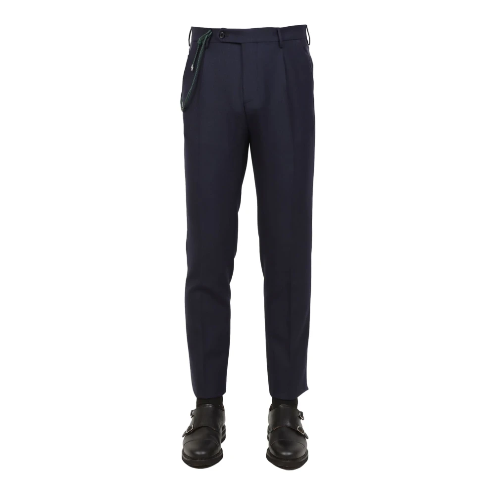 Berwich Blauwe broek Blue Heren