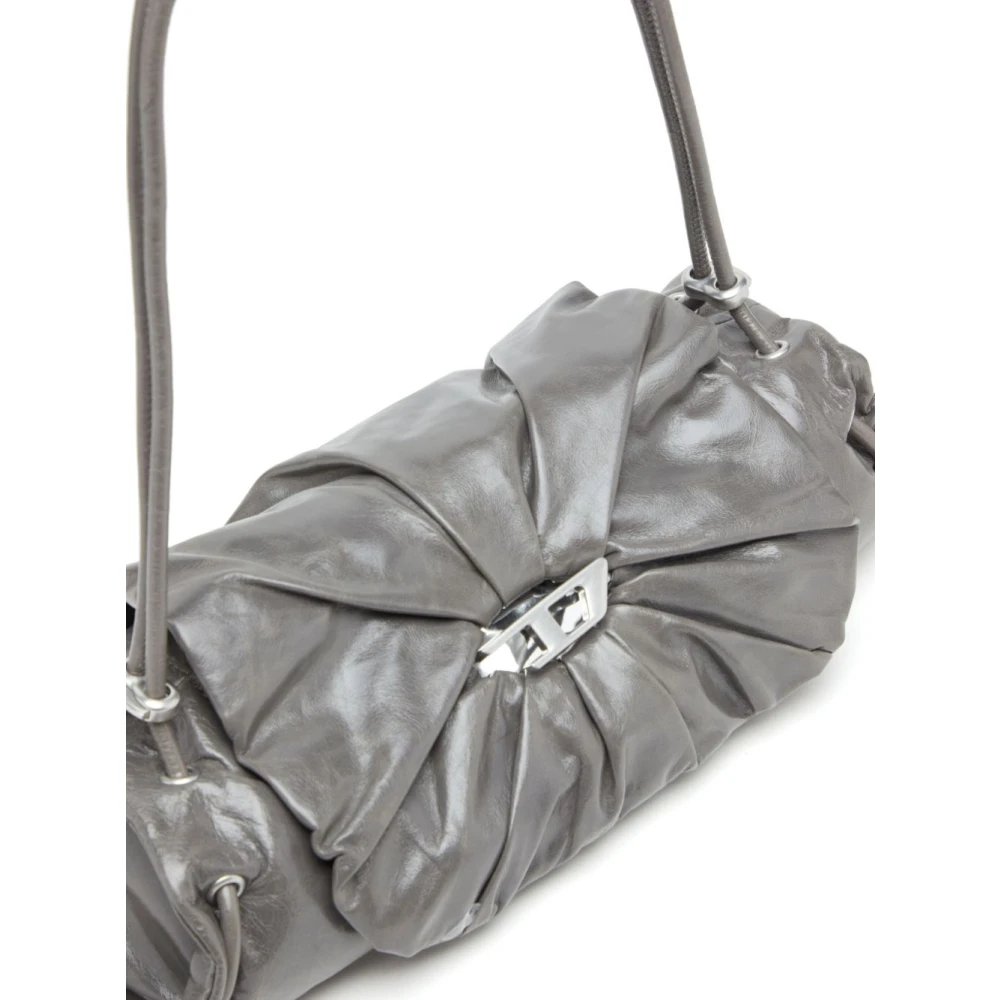 Diesel Grijze Magnetische Sluiting Tote Tas Gray Dames