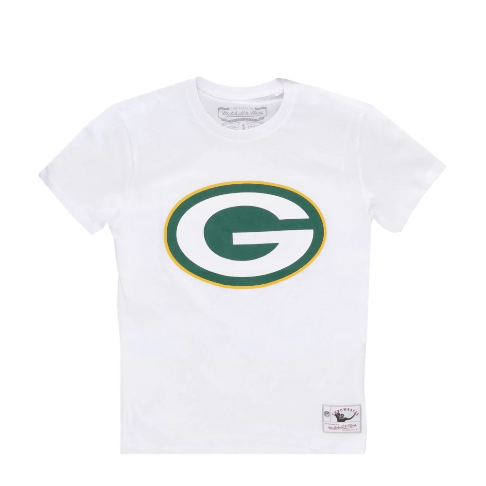 Mitchell & Ness NFL Team Logo Tee Grepac Wit White Heren