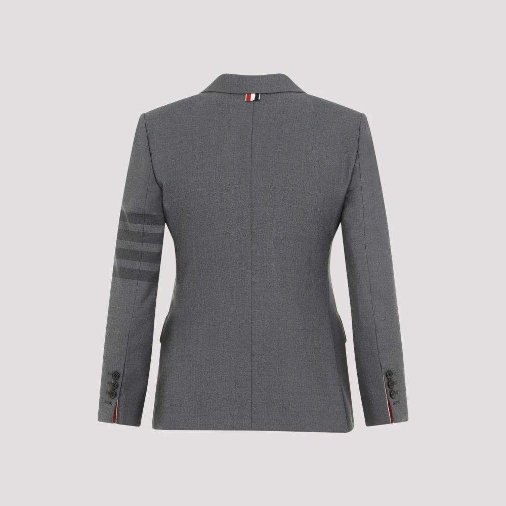 Thom Browne Grijze Klassieke Sportjas Gray Dames