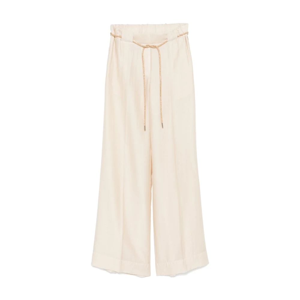 Trousers > Wide Trousers - - Blugirl - Modalova